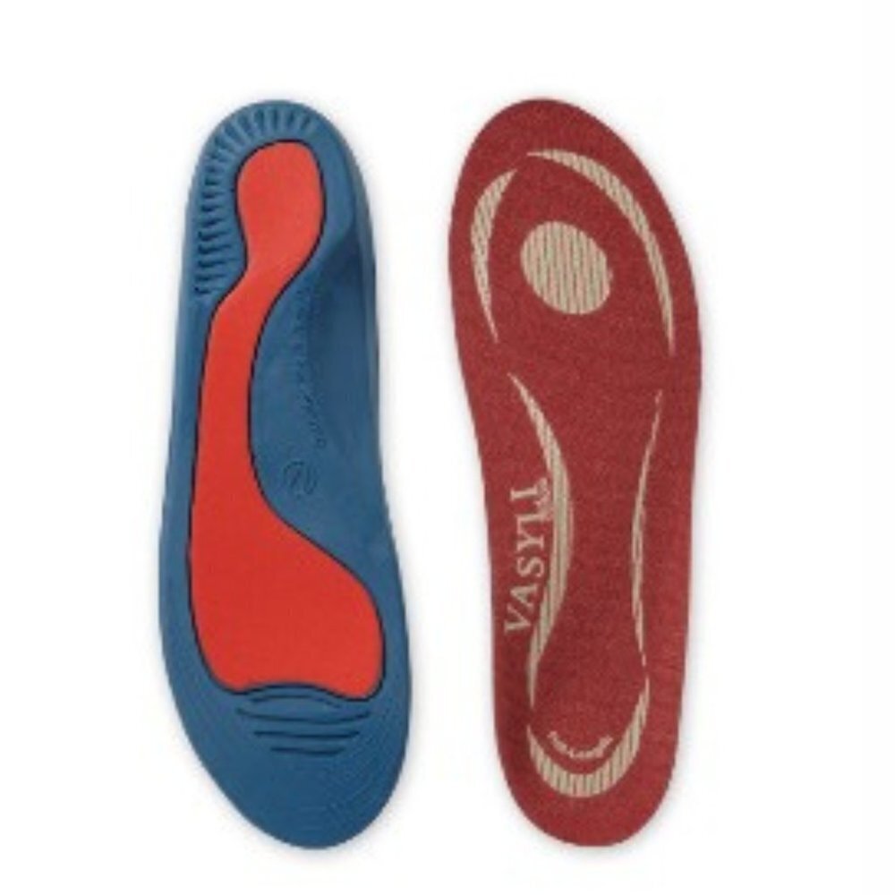 Vasyli Unisex Full-Length Shock Absorber Custom Orthotics - S